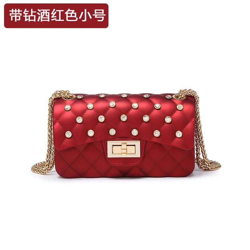 

Designer Handbags Pvc Hand Bag Fashion Jelly Bag Purse And Handbags For Women Summer Shoulder Bag Vendor