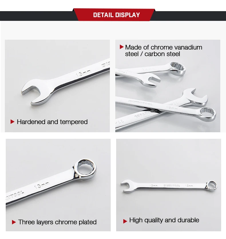 Full Metric Size Combination Multi Purpose Ring Spanner Wrench Buy