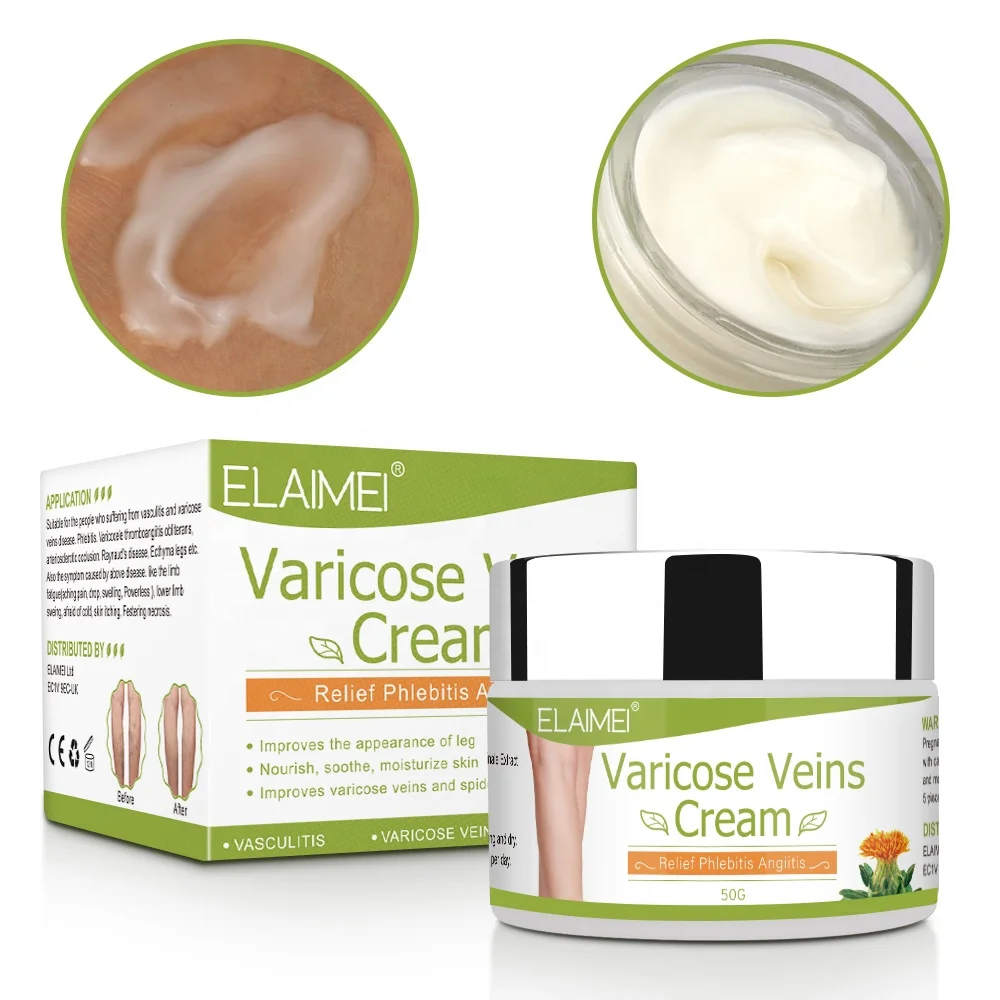 

ELAIMEI herbal ointment relieve care phlebitis angiitis varicose vein remover creamspider varicose veins treatment cream