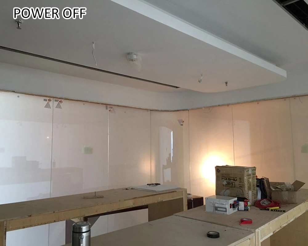 עצמי דבק/ללא עצמי דבק סוג קסם גוון/להחלפה חכם זכוכית סרט