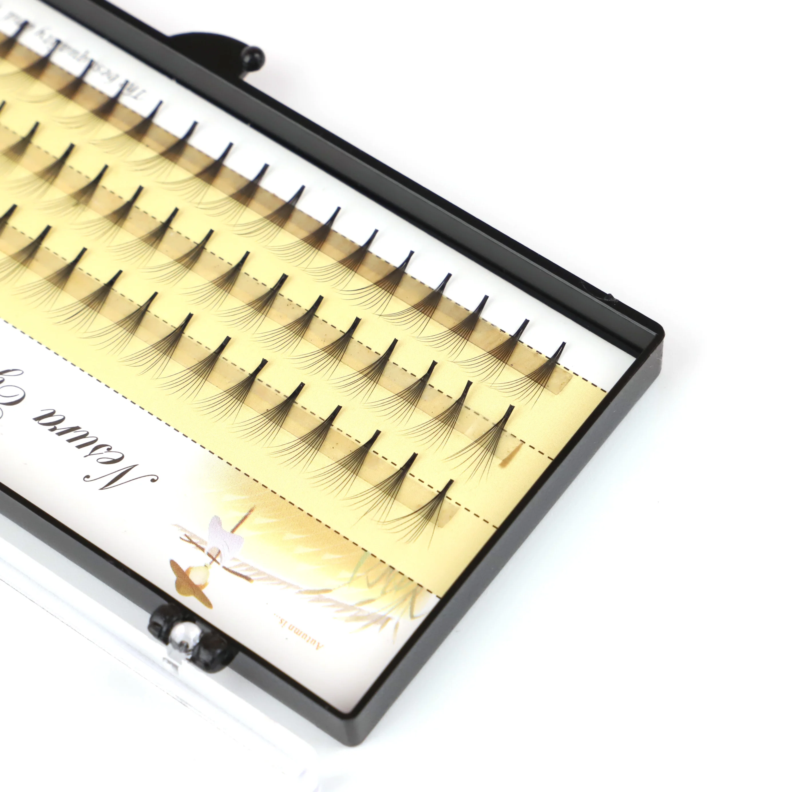 

8d 9d 10d 20d pre made 8-12mm volume fans, Natural black