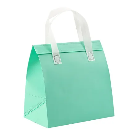 
Insulated takeaway bag Laminated non-woven bag with aluminum foil for cooling 