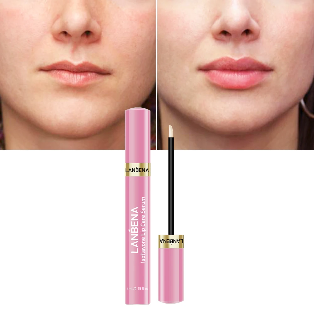 

LANBENA hot selling Isoflavone lip enhancer plumper serum free shipping