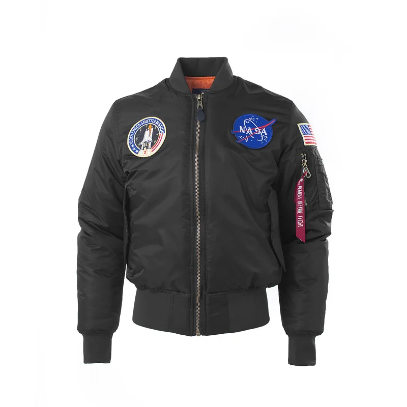 

2021 Hot Sale Men Plus Size Bomber Jacket Coat Cropped Bomber Jackets Mens Jackets Custom Logo, Picture shows