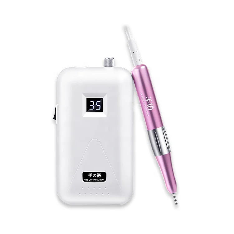 

2025 Hot sale for manicure salon portable lithium battery brushless nail drill manicure & pedicure set