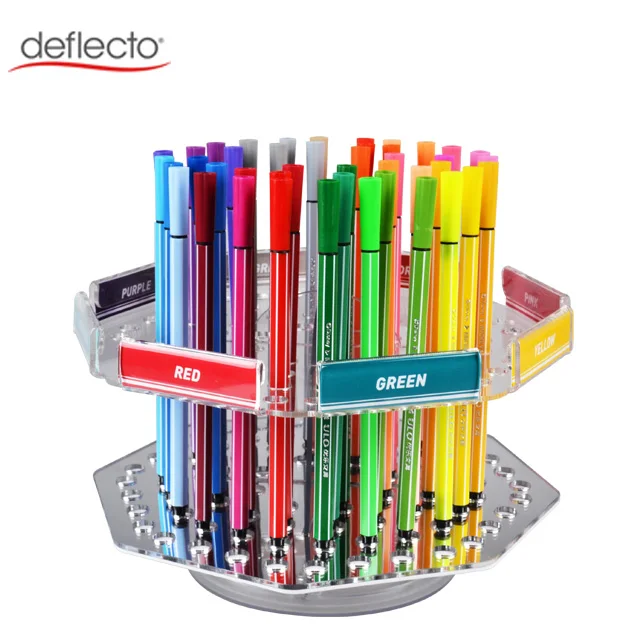 Clear Rotating Pen Display Stand,Pen Holder Buy Plastic Pen Holder
