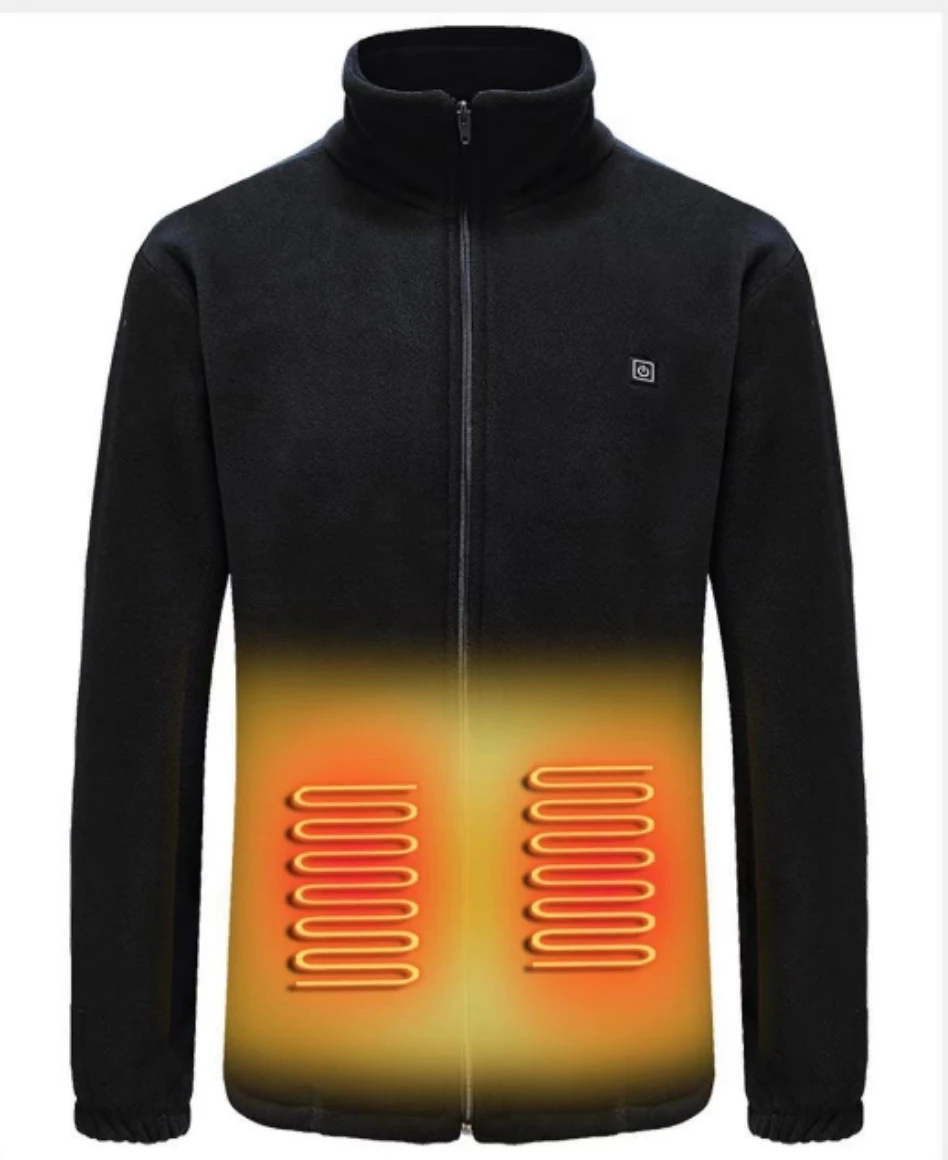 Wholesale heated coat for women fashionable design heat mens coat  winter heating in men's jackets & coats