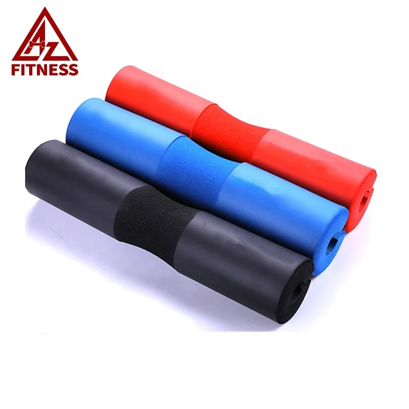 

Professional Hot Sale Black Shoulder Neck Protective Gym Custom Logo Weightlifting Squat Support Barbell Pad, Black, blue, pink