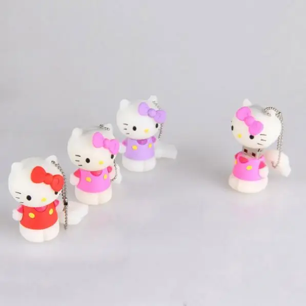 

Customized PVC USB flash drive 4GB silicone cartoon memory stick 8GB 16GB OEM PVC USB for all designs