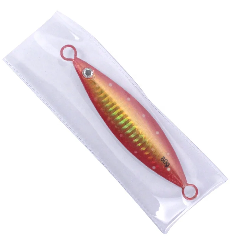 

OEM and on stocks slow shaking iron plate bait lure jig metal lure lead jigging lure for deep sea boat fishing, 8 colors