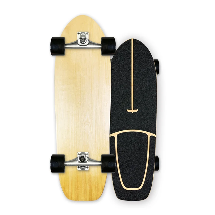 

Hot Sell Long Board Double Up Brush Street Board Skate Skateboard Four-Wheel Skate Board for UK