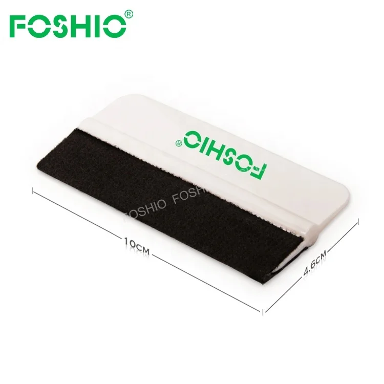 

Foshio High Quality Felt Edge Squeegee Vinyl Plastic Scraper Tool for Car Window Tinting