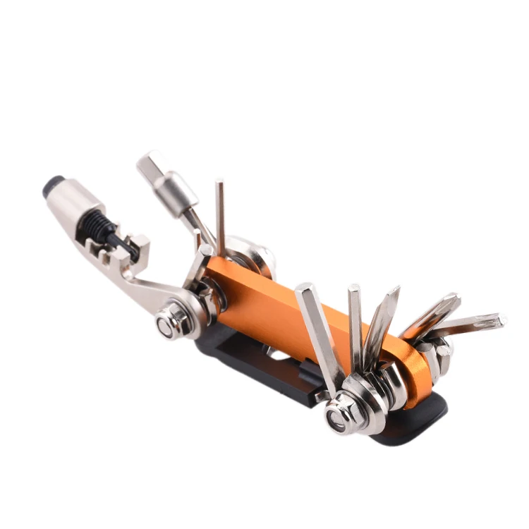 

Oem 14 In 1 Multifunction Tools Bicycle Repair Tools Sets Flat Phillips Screwdriver Chain Aligner Hex Key Bike Profesional Tools