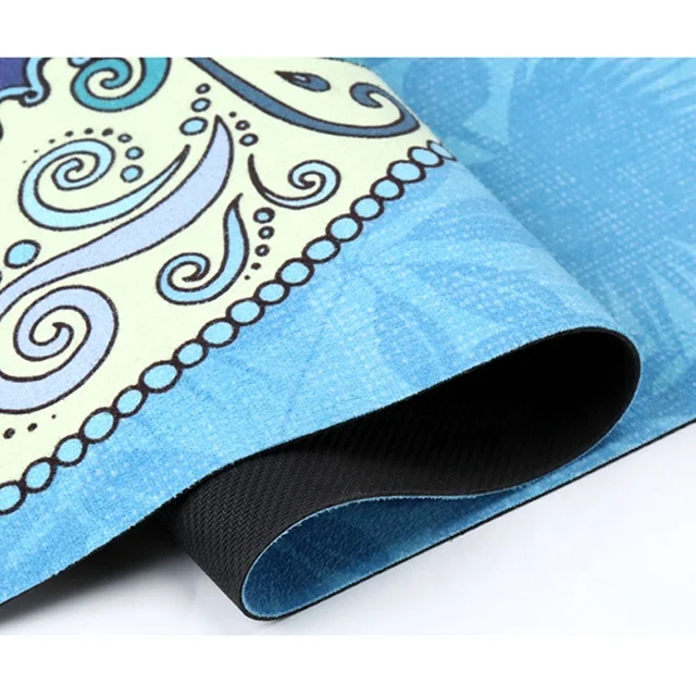 

Factory direct supplier yoga mat printed design print custom logo digital, Customized