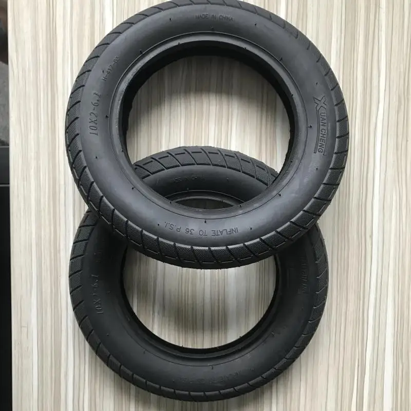 

Wholesale 10 inch pneumatic wheel tyre 10X2 inch XUANCHENG Outer Tire for Xiaomi M365 Pro electric Scooter, Black