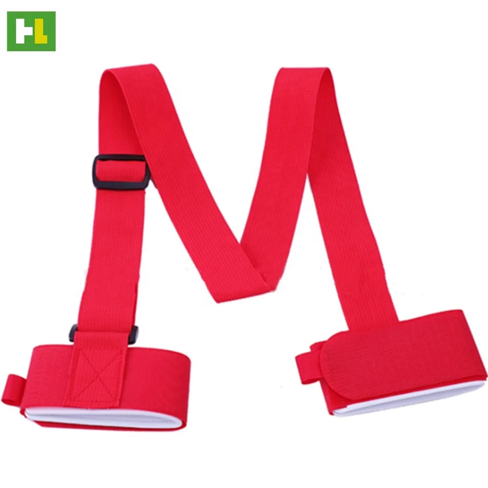 
Durable adjustable polyester/nylon webbing shoulder carry ski pole carrier strap 