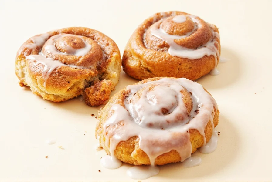 Healthy homemade cinnamon bun recipe with reduced calorie ingredients