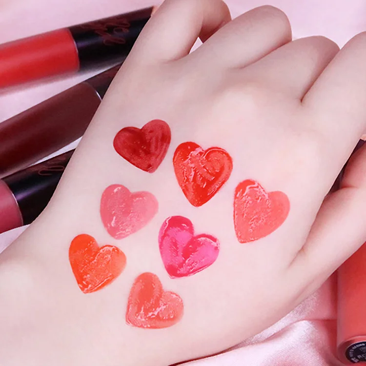 

hot sale water lip tint matte private vegan liquid liptint Private custom label