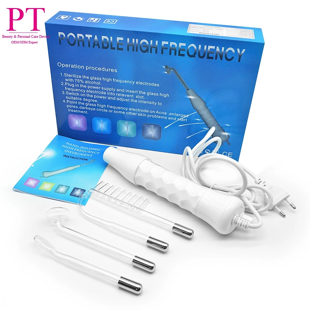 

Hot Sale Portable Handheld Skin Rejuvenation Facial High Frequency Beauty Machine