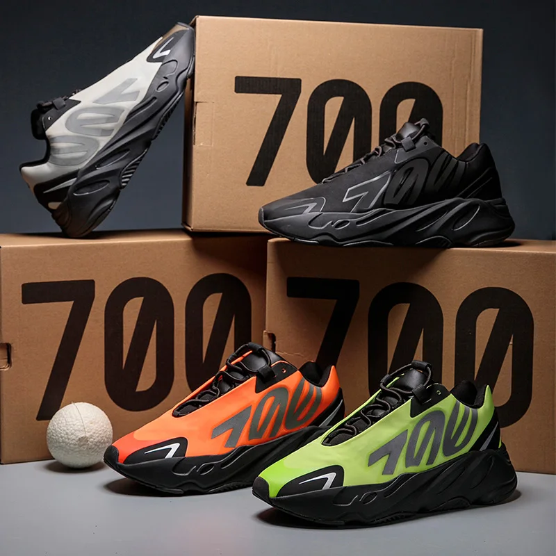

2021 Latest Original High Quality Men Women Yeezy 700 MNVN Style Sports Shoes Running Sneakers Shoes