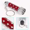 Mini Flashlight Keychains LED Light Up Key Rings Bulk for Kids Party Favors 15 Pack