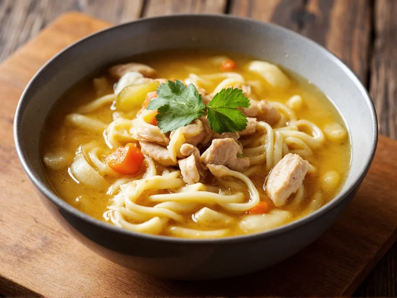 Chicken and Egg Noodles Soup: Recipe & Cultural Guide