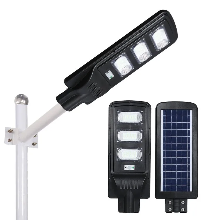 Factory price radar sensors outdoor ip65 60w integrated all in one solar led street light