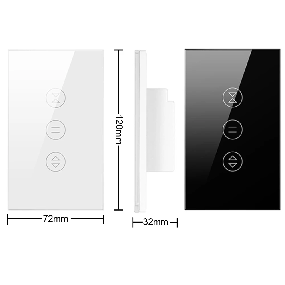 

Wifi smart hotel switch panel work with Alexa Google home US wall touch switches socket
