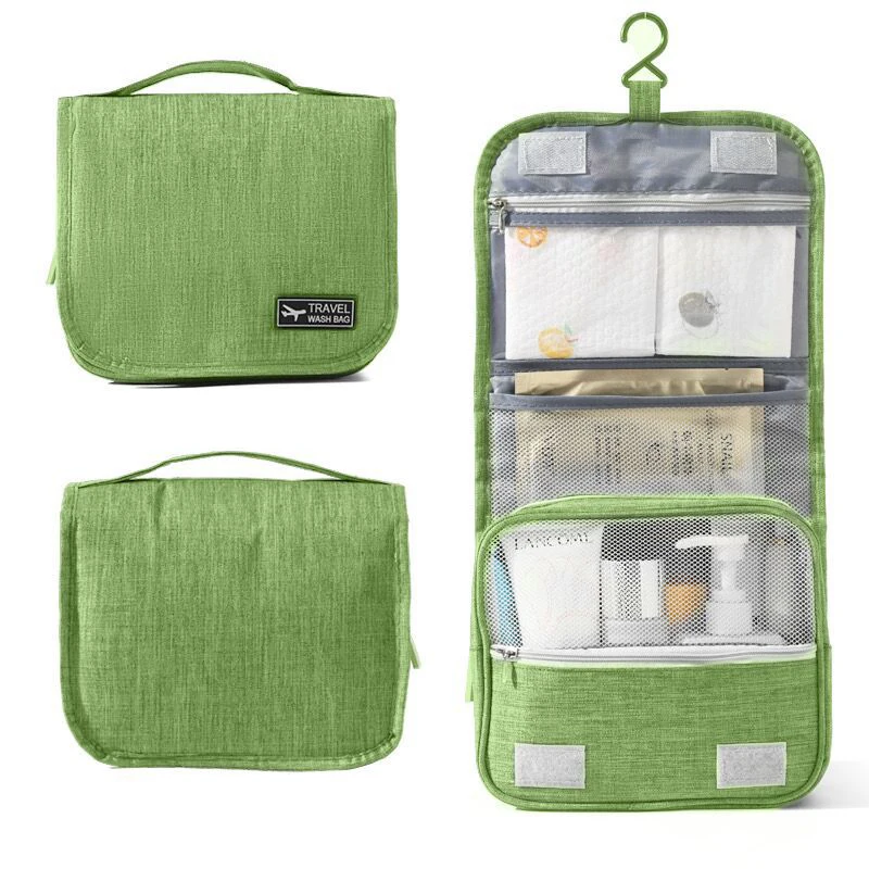 

Hot selling hanging toiletries travel bag set cosmetics makeup bag portable shower packaging box