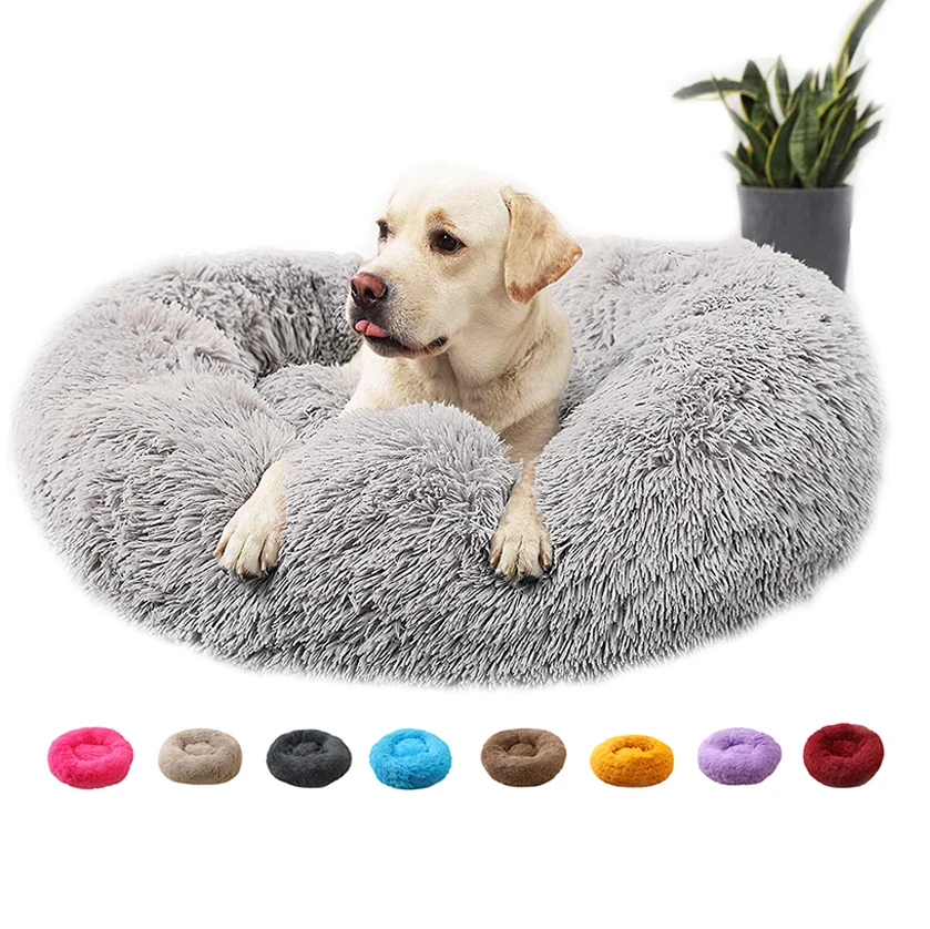 

Dog Beds Suppliers Small Medium Large Dogs Ultra Soft Calming Pet Bed, Indoor Machine Washable 42 inch dog bed