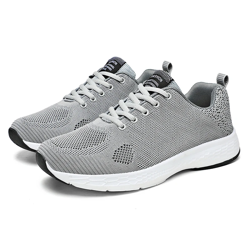 

2022 New Style Man Walking Style Soft Sole Shoes Customized Sneakers Light Men's Sport Shoes