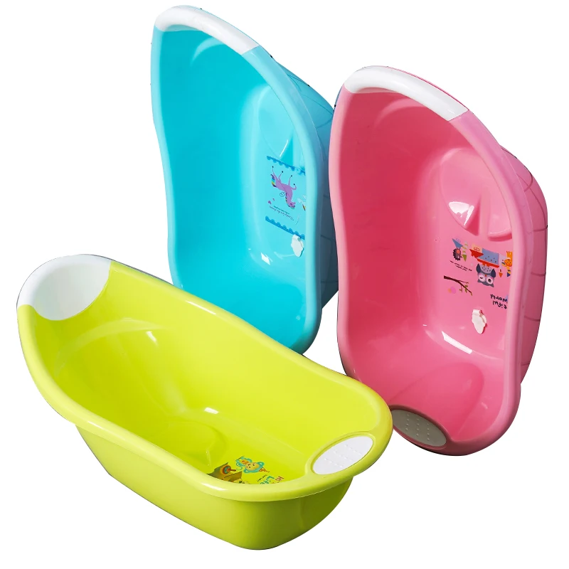 

Wholesale Safety Seat High Quality Durable Plastic Baby Bath Tub Shower Tub For Babies, Blue,green,pink