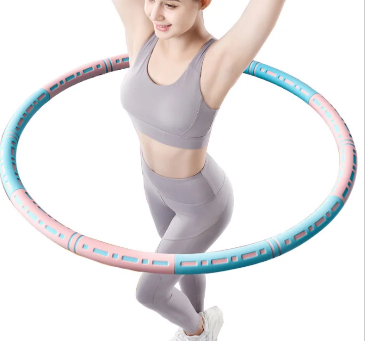 

Removable Stainless Steel Sport Hoop Abdomen Fitness Circle Lose Weight Home Bodybuilding Slimming Exercise Workout Accessories