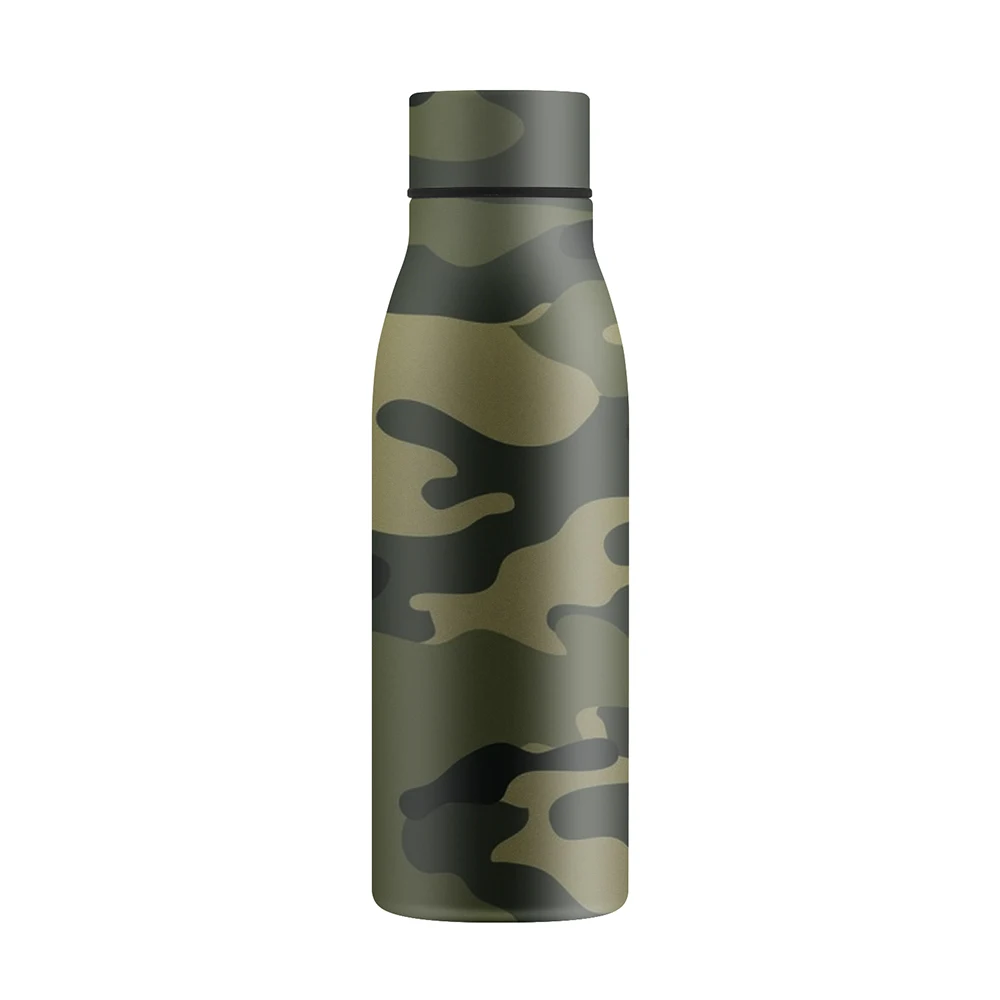 

New Design Custom Logo 600ml Double Wall Stainless Steel Sports Thermos Insulated Water Bottle Vacuum Flask, Customized color