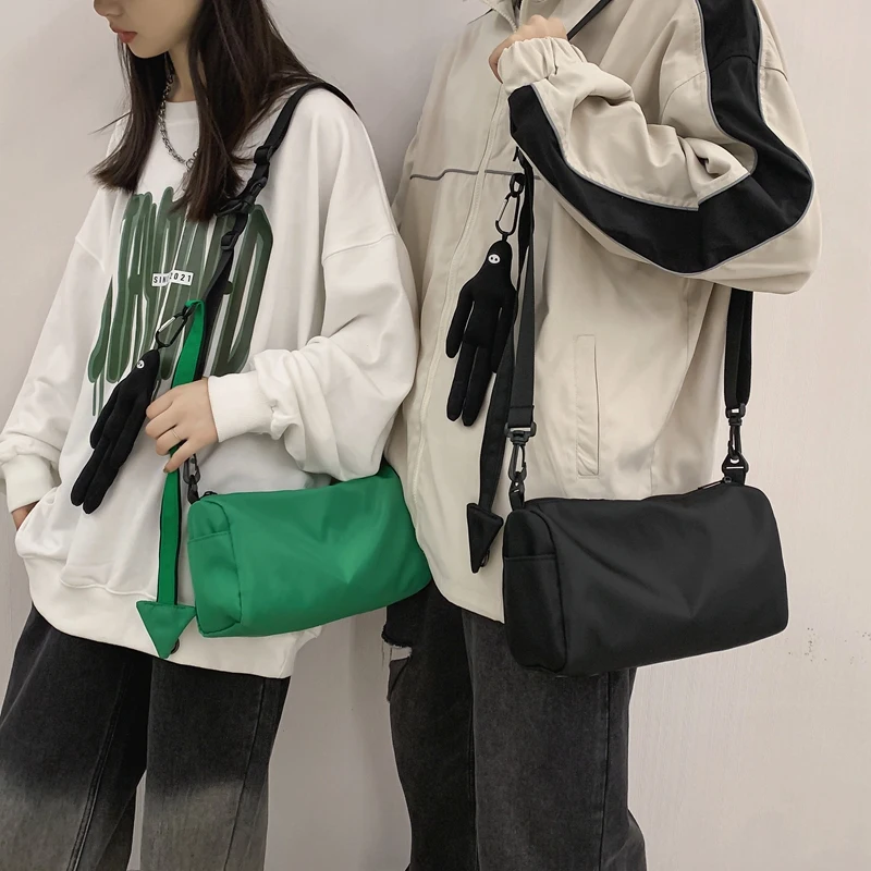 

Custom Fashion Waterproof Nylon Sling Shoulder Pack Designer Lady Travel Messenger Bags Women Crossbody Shoulder Bags With Hang, As picture sport crossbody bag