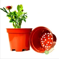 

Certificate ISO9001 Zhengjiang factory cheap thermoformed round PP plastic flower pots & planters