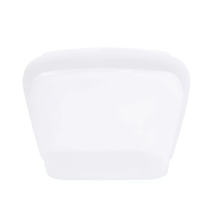 

Self-Sealed 100% Premium Silicone Food Storage Bag 1300ML Wide-Bottom Reusable Silicone Storage Bag for Kitchen, Green,blue,gold, transparent or custom