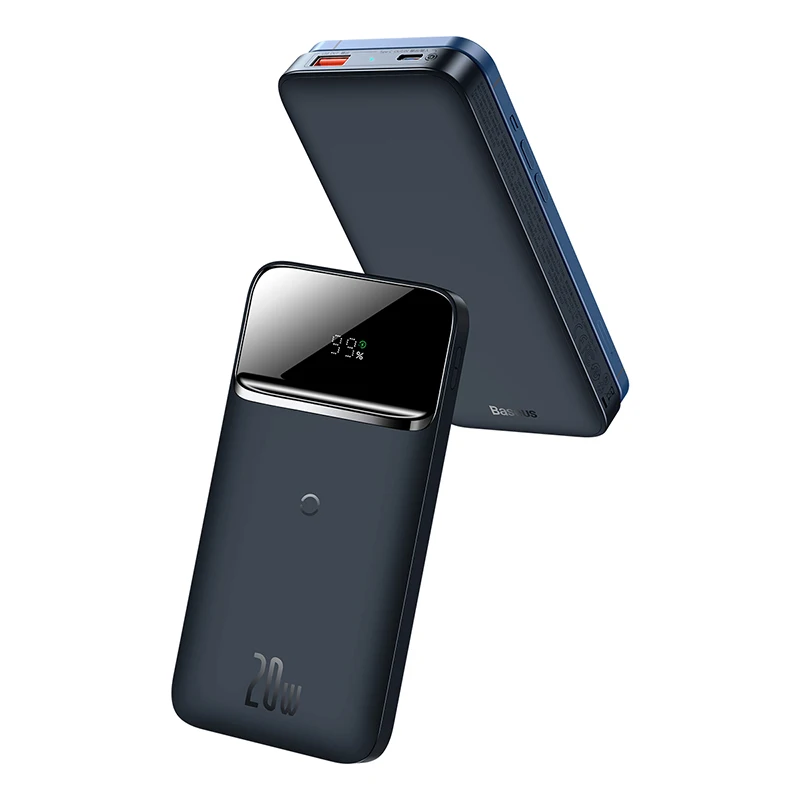 

Baseus Magnetic 10000mAh 20W Quick Charging Wireless Power Bank