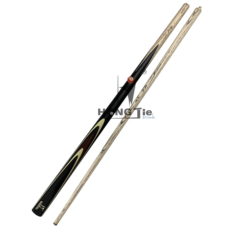 

Hongjie Billiards Factory Sale Economic Billiards Cue 1/2 Joint Snooker Cue