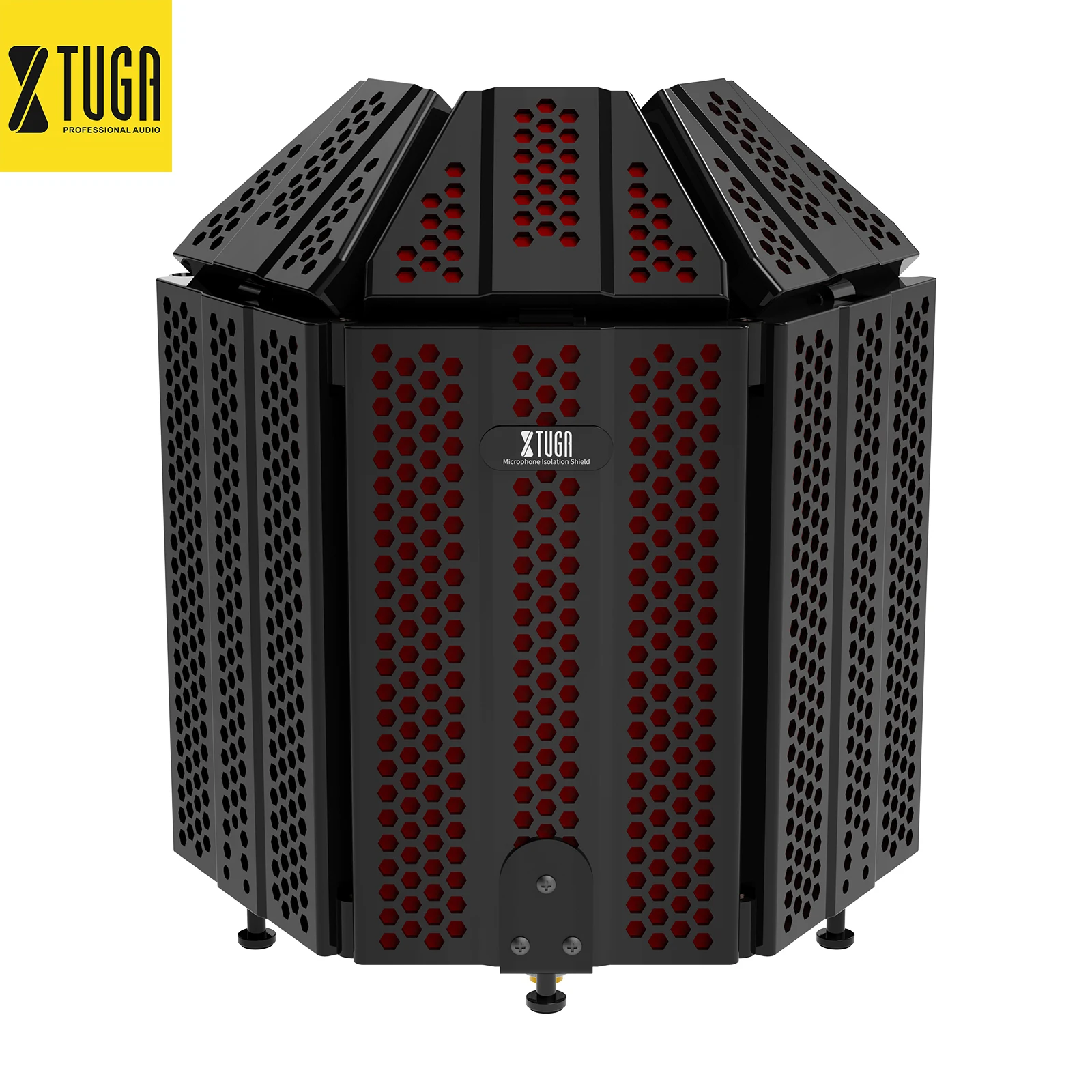 

Xtuga Burner 3Doors Foam Studio Mic Acoustic Microphone Reflection Sound Filter