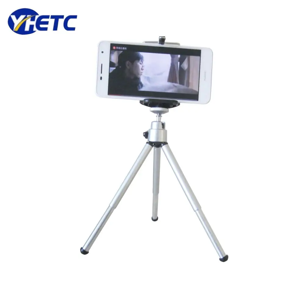 

Retractable Mini Phone Tripod Stand with Free Clip Holder for Mobile Phone, Webcam, Digital camera, Red,,blue,black
