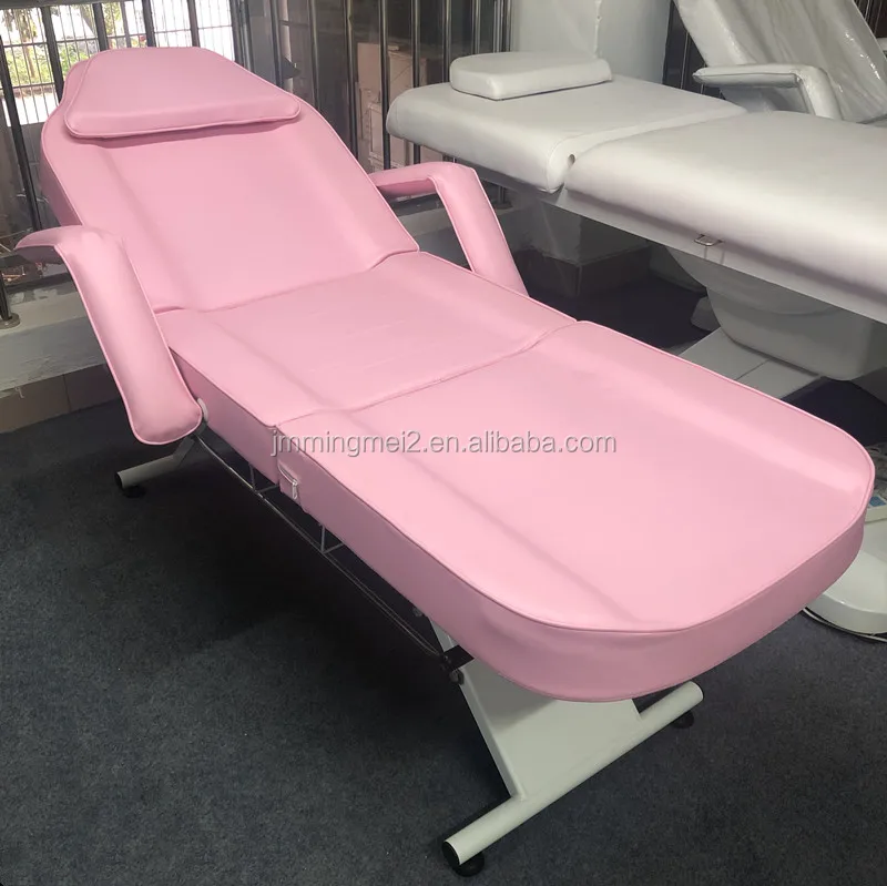 Popular Folding Beauty Bed For Salons Adjustable Beauty Salon Facial
