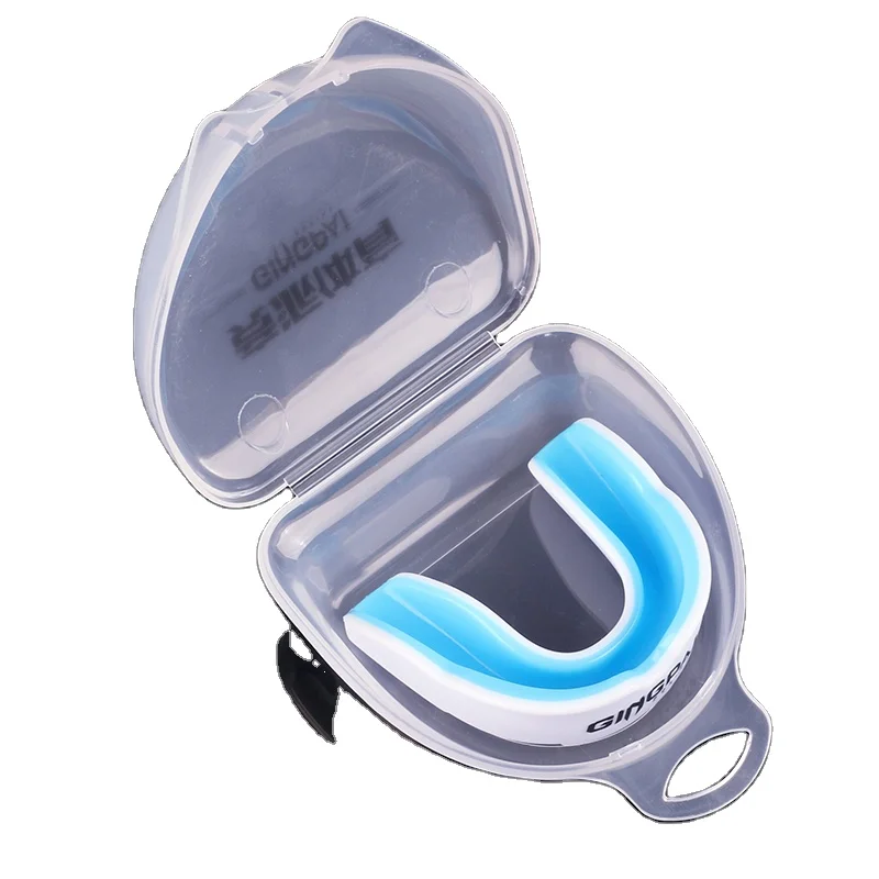 GINGPAI OEM Custom Adult Sports Mouthguard Teeth Protector for Boxing EVA Material Comfortable & Eco-Friendly