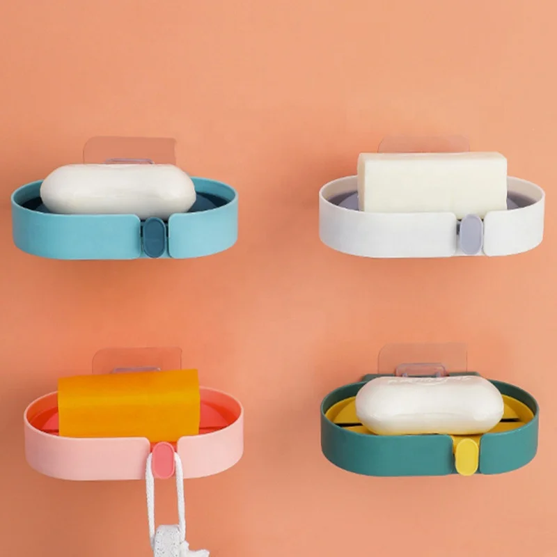 

Super viscous hanging type for bathroom shower rack soap rack storage box rack