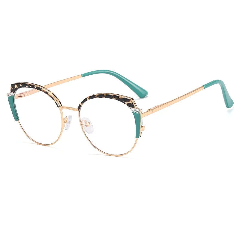 

Fashion round acetate eyewear women double color frames optical frames