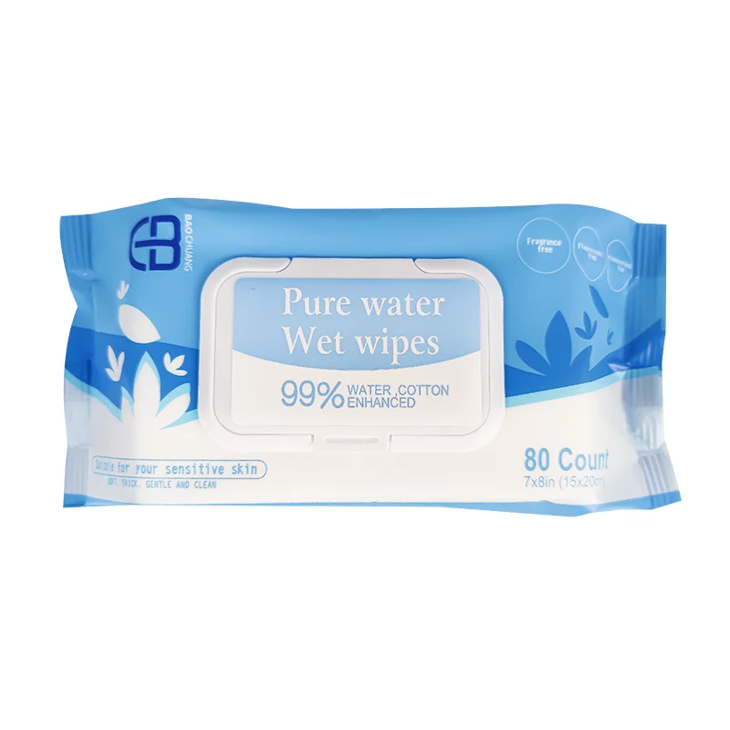 

Convenient and practical wet wipes Unscented wet wipes personal care wet wipes, Blue