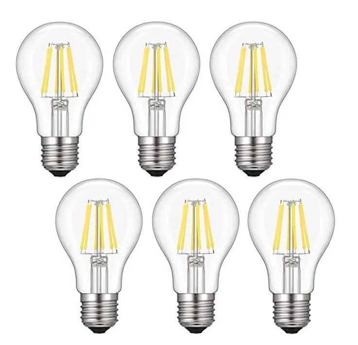 High Quality Cheap Custom Vintage Led Light A60 ST64 ST58 G80 G95 G125 C35 G45   T45 Edison LED Filament Bulb