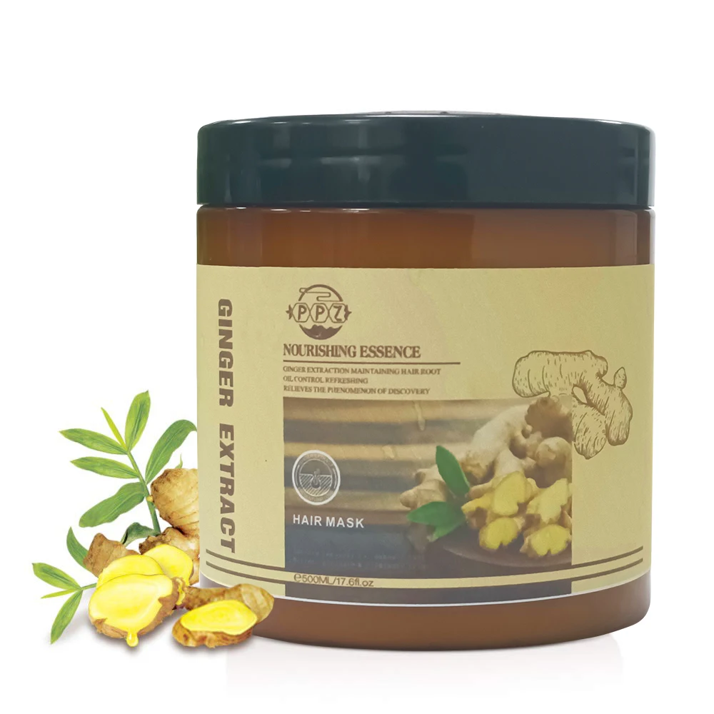 

Private label Repairing Damaged Hair Care Treatment Pure Biotin Ginger hair cream organic Hair Mask