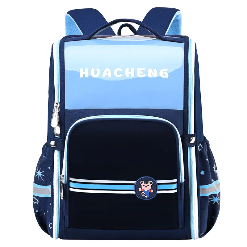 

New schoolbag for primary school students, backpack for boys and girls, suspension load reduction