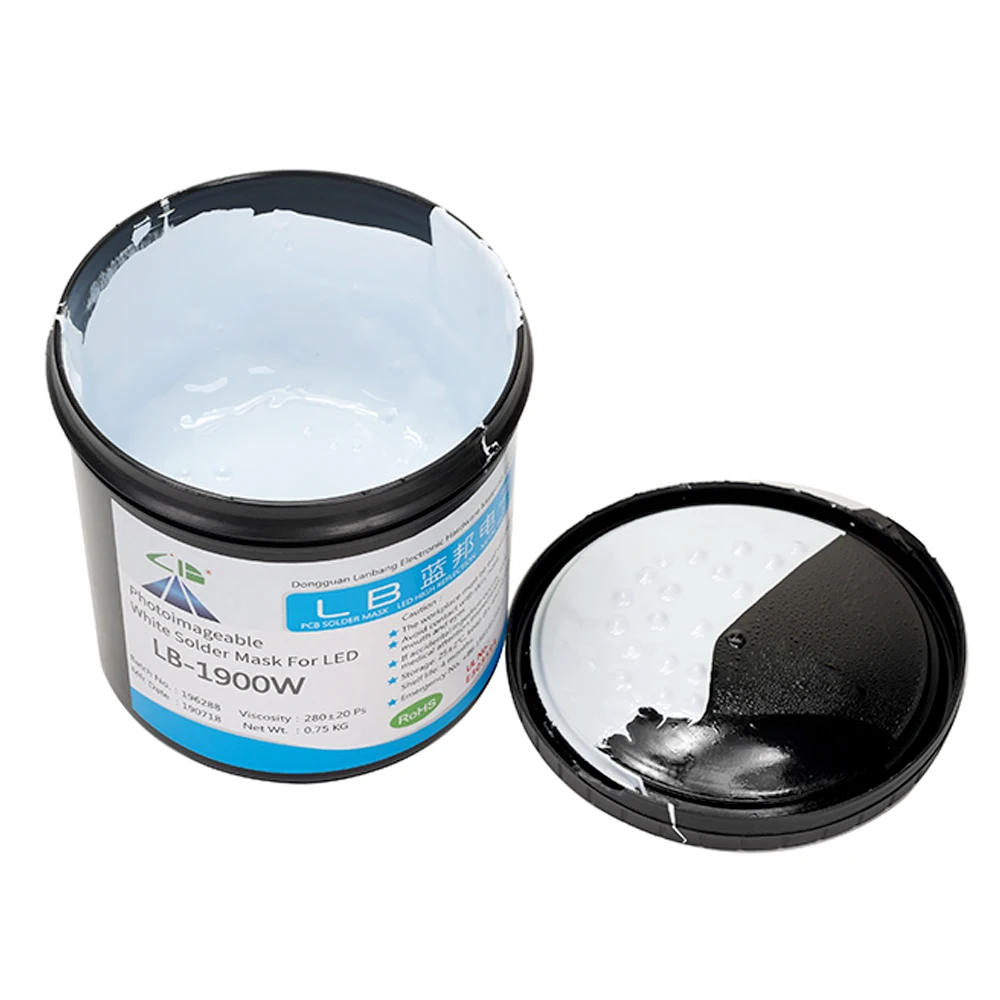 
High quality solder mask PCB photosensitive white ink 